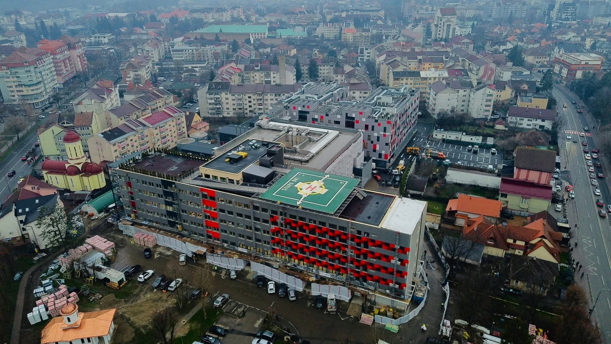 Spitalul de Urgențe Bistrița - Heliport